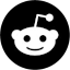 Reddit logo black